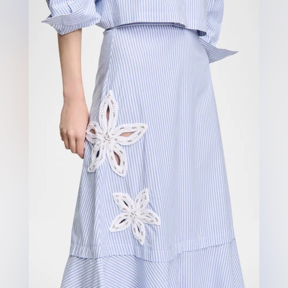 Jasmin Embellished Cutout Maxi Skirt - Picture 3 of 6